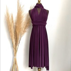 twobirds Convertible Dress purple convertible